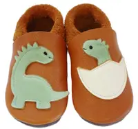 Papuci pentru bebeluși Baobaby - Dino surprise, mărimea 21/22