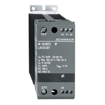 Contactor static 1p 30A/12-230VAC, Ucom=5-24VDC