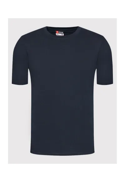 Tricou barbati - 209515756 - Albastru inchis - Bumbac