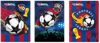 Caiet Colorino Football - A5, 32 de foi, asortiment