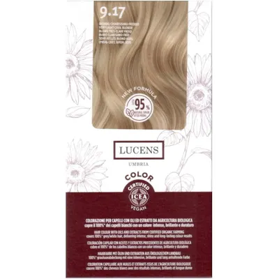 Vopsea de Par fara Amoniac Blond Foarte Deschis Rece 9.17 50ml