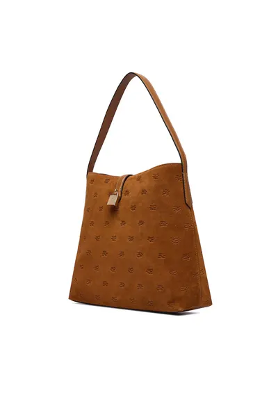 Geanta dama piele naturala - culoare Dark Tan - model 1UR B1W30105