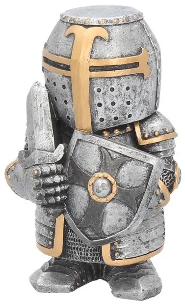 Statuetă Nemesis Now Adult: Medieval - Sir Defendalot, 11 cm