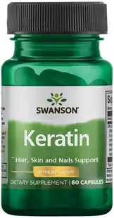 Keratin, 50 mg, 60 capsule, Swanson