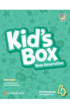 Kid's Box New Generation Level 4 Activity Book with Digital Pack British English
