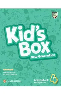Kid's Box New Generation Level 4 Activity Book with Digital Pack British English