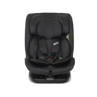 Scaun auto pentru copii Lorelli Rodeo Black i-Size, isofix, rotativ, protectie SPS la impact lateral, 0 luni-12 ani, 40-150 cm