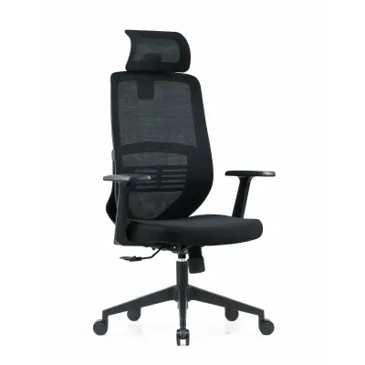 Scaun de birou ergonomic ComfortPro, suport lombar fix ,culoare negru, dimensiuni 670*685*1130-1210 mm
