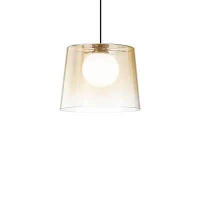 Corp de iluminat suspendat Fade sp1 Ambra