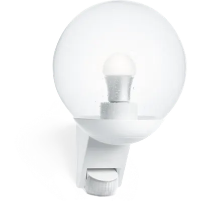 Lampa de exterior cu senzor IP44, max. 60W E27, alb, L 585 S
