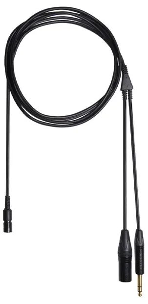 Cablu Shure - BCASCA Neutrik, XLR/6,3 mm, 2,3 m, negru