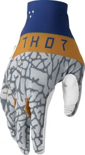 Manusi atv cross Thor SportMode Bravo, culoare gri maro, marime XS