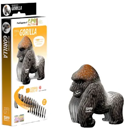Figura de carton Eugy - Gorila