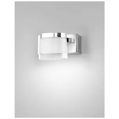 Corp de iluminat pentru baie SABIA Crom Aluminum& Acrylic LED 5 Wat 220-240 Volt 513Lm 3000K IP44