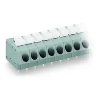 PCB terminal block; push-button; 2.5 mm²; Pin spacing 5 mm; 11-pole; Push-in CAGE CLAMP®; 2,50 mm²; gray
