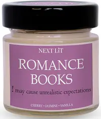 Lumânare parfumată Next Lit Genre Tales - Romance Books, 100 g