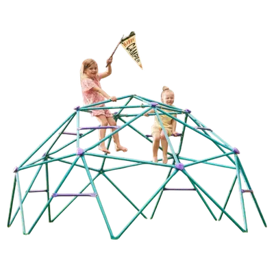 Complex pentru catarat, Climbing Dome metalic 300 cm Plum Phobos – joacă activă în aer liber