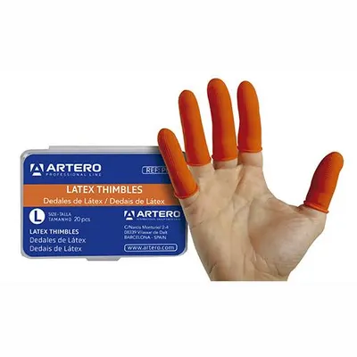 Degetare ARTERO din latex pentru stripping - L