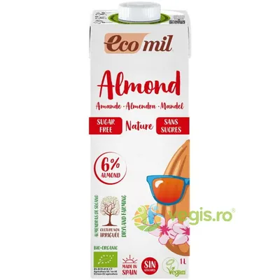 Bautura de Migdale Natur fara Zahar Ecologica/Bio 1L