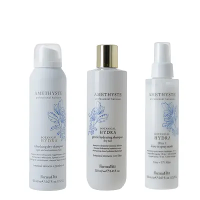 Set Complet Îngrijire și Hidratare Păr Farmavita Amethyste Botanical Hydra