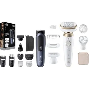 Braun Silk-épil 9 & All-In-One Series 7 set pentru par si corp