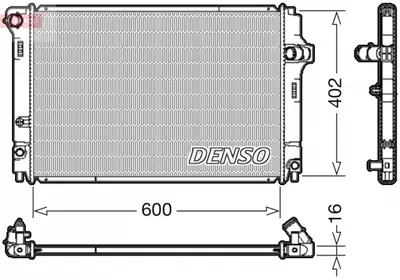 Radiator motor potrivit TOYOTA YARIS 1.5H