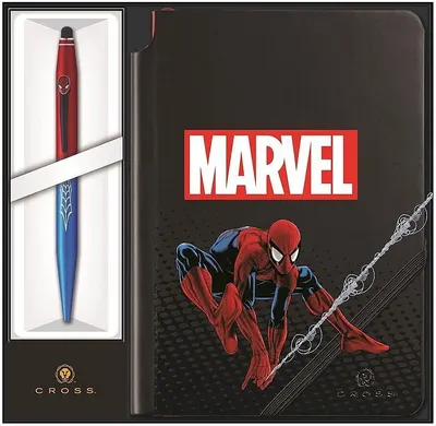 Set caiet și pix Cross Tech2 - Marvel Spider-Man, A5