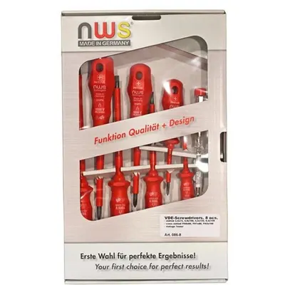 Set 8 surubelnite izolate 1000V NWS Solingen 03-280