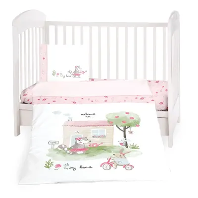 Set lenjerie de pat Kikka My Home 3 piese