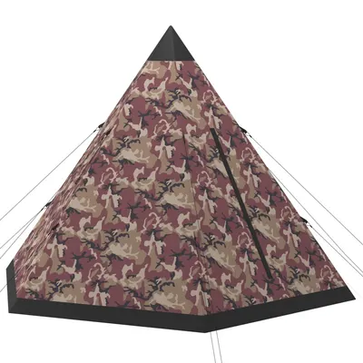 vidaXL Cort pentru 4 persoane, multicolor