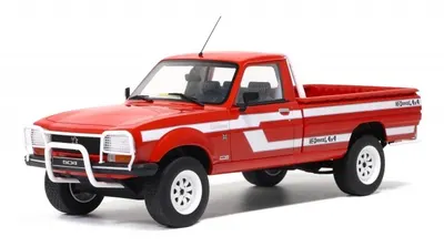 Model de colecție OTTOMobile Modern: mașini - Peugeot 504 Pick Up Dangel (Red) (1993)