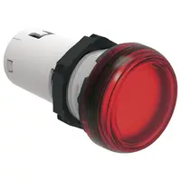 Lampa semnalizare cu LED, STEADY LIGHT Ø22MM PLATINUM SERIES, RED, 120VAC