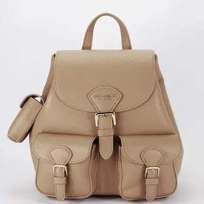 Rucsac DianaCo Firenze bej inchis DHJ938-2 119
