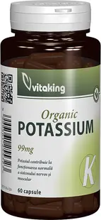Potasiu 99mg, 60 capsule, Vitaking