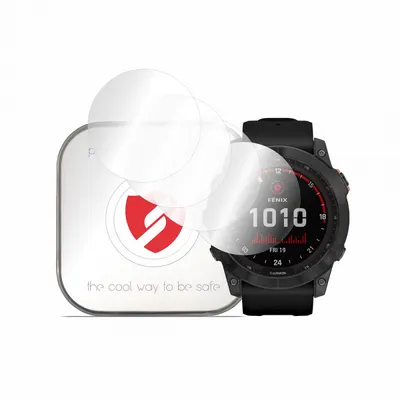Folie Protectie Smart Protection Premium Classic pentru Garmin Fenix 7X, Set 4 bucati, Plastic