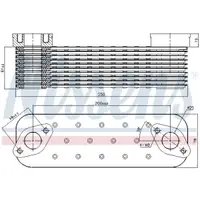 Radiator ulei, ulei motor NISSENS 90727