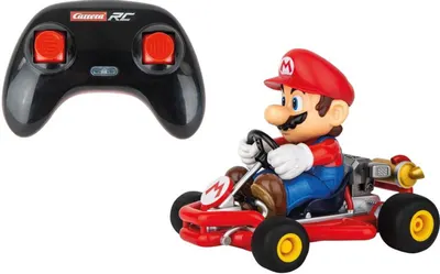 Mașină radiocomandată Carrera RC - Mario Kart, Mario, 1:18