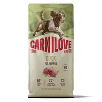 Carnilove True Fresh Dog Dry Duck Puppies 12 kg