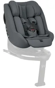 Scaun auto KikkaBoo Platinum – i-Class Plus, i-Size, 40-105 cm, Graphite