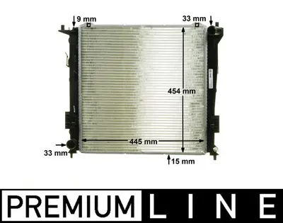 Radiator motor (Manual) potrivit HYUNDAI I30; KIA CEE D, PRO CEE D 1.6D