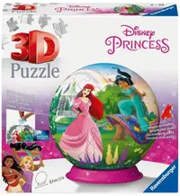 3D Puzzle Ravensburger din 72 de piese - Prințese Disney