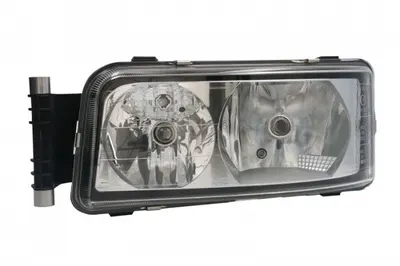 Far stanga (2 H7 H21W W5W, electric, cu lumina de zi, culoare insert: crom platinat) potrivit MAN LION S CITY, TGM I, TGS I 02.09