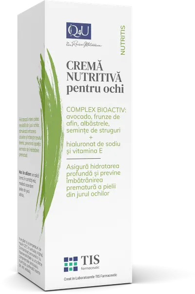 Crema nutritiva pentru ochi NutriTIS, 20ml, Tis Farmaceutic