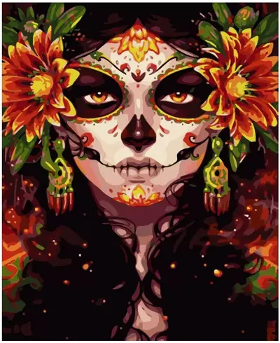 Set de vopsea după număr Foska - Catrina