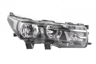 Far dreapta (H11 HB3, electric, cu motoras, cu lumini de zi) TOYOTA COROLLA 2013-2016