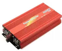 Invertor auto 12v-220v 3000w Portocaliu