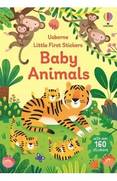 Little First Stickers Baby Animals