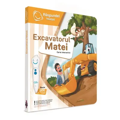 Raspundel Istetel - Carte Excavatorul Matei