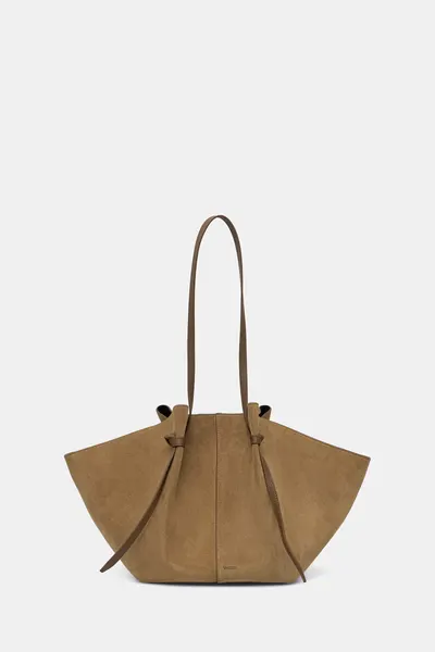 Yuzefi geantă shopper pentru femei din piele întoarsă LARGE MOCHI
