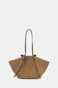 Yuzefi geantă shopper pentru femei din piele întoarsă LARGE MOCHI